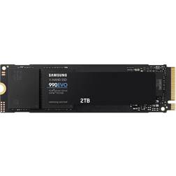 Samsung 990 EVO Solid state-drev MZ-V9E2T0BW 2TB M.2 PCI Express 4.0 x4 NVMe PCI Express 5.0 x4 NVMe > På lager, levering hos dig 05-03-2024